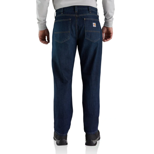 Carhartt Flame Resistant Rugged Flex Relaxed Fit 5 Pocket Jean in Indigo